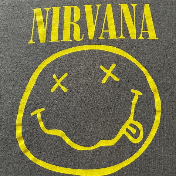 Nirvana smiley face T-shirt - Picture 2 of 4